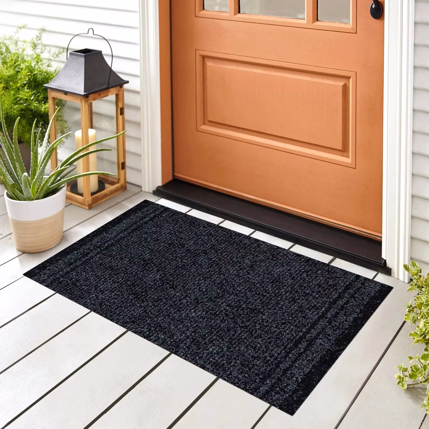 RugsX Malaga Anti-Slip Runner in Gold and Silver, W: 100 cm, L: 230 cm – 3