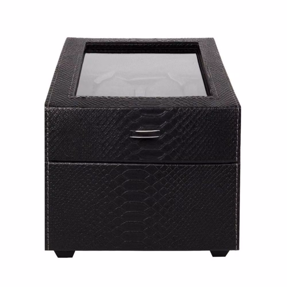Kelvenix 3 Slot Rotating Display Case and Storage Organiser in Black, W: 50 cm, H: 24 cm – 2