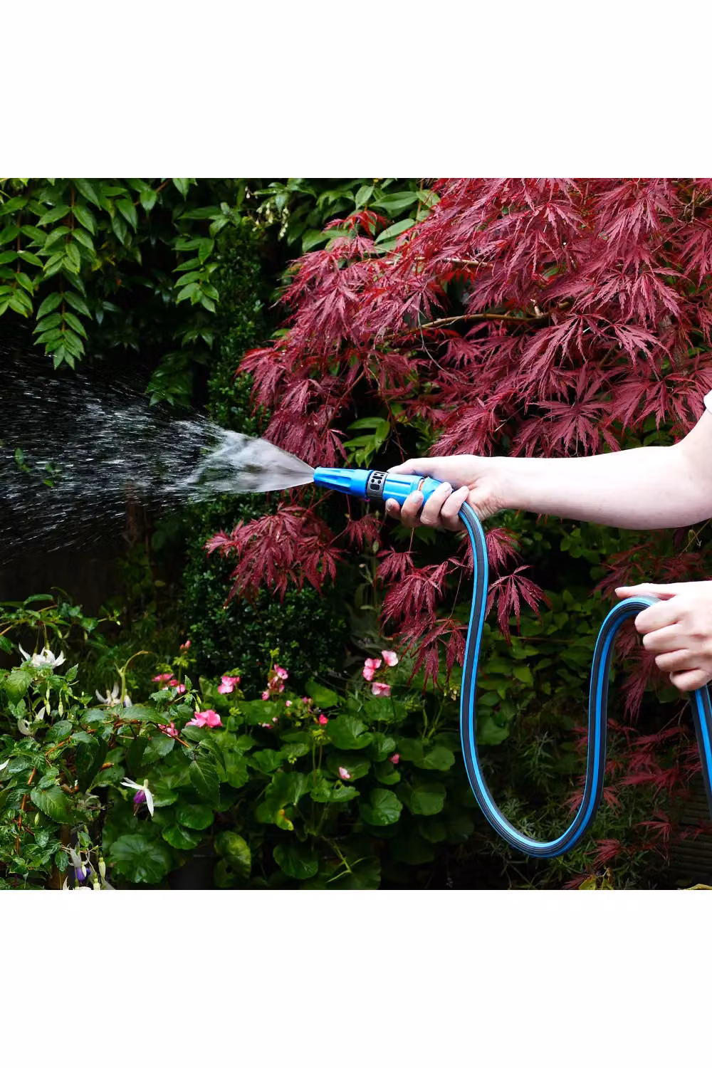Flopro CompactFlo Expandable Lightweight Hose Set, 15m, Blue – 2