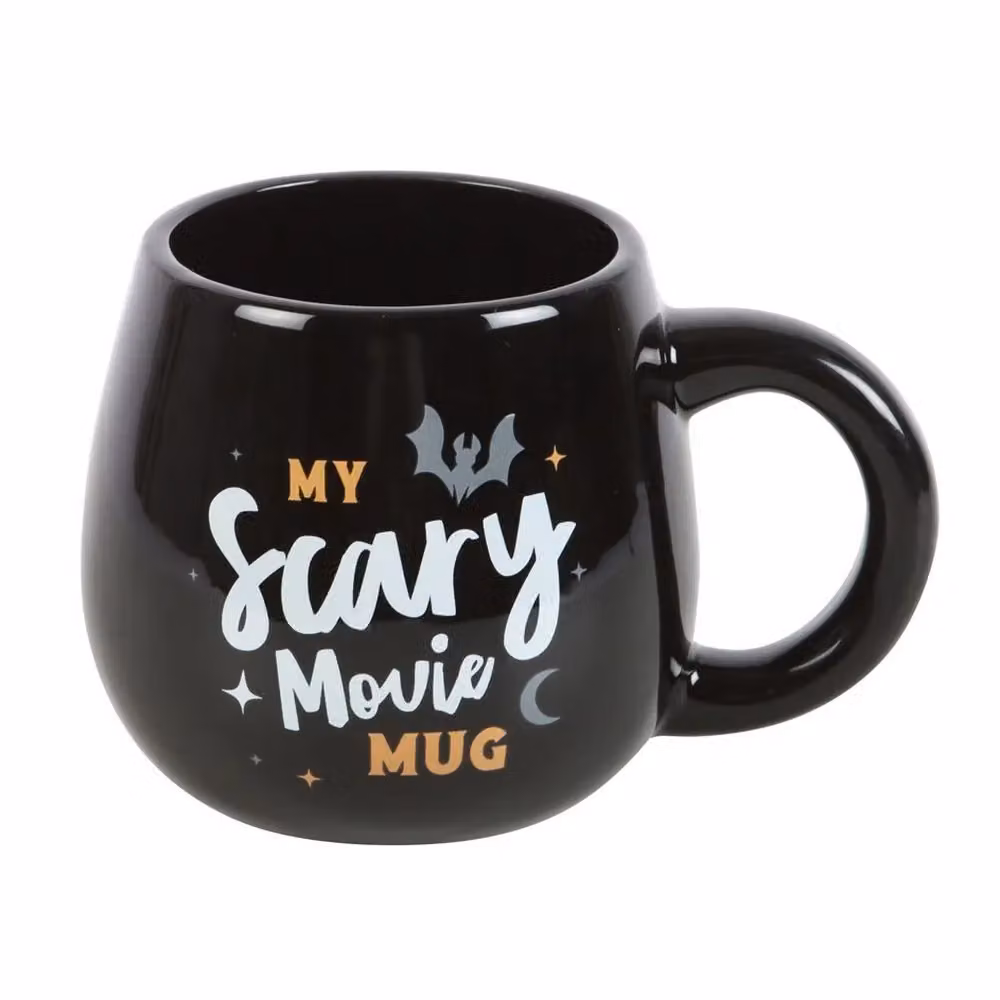Something Different My Scary Movie Rounded Ceramic Mug in Black – 2