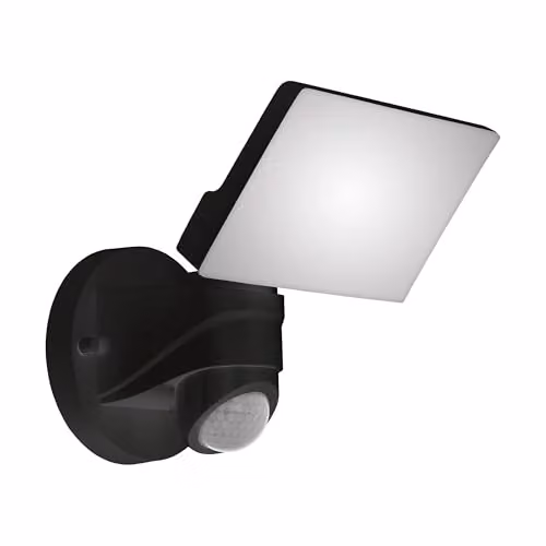 Eglo Pagino LED Outdoor Wall Lamp with Motion Sensor in Black – 1