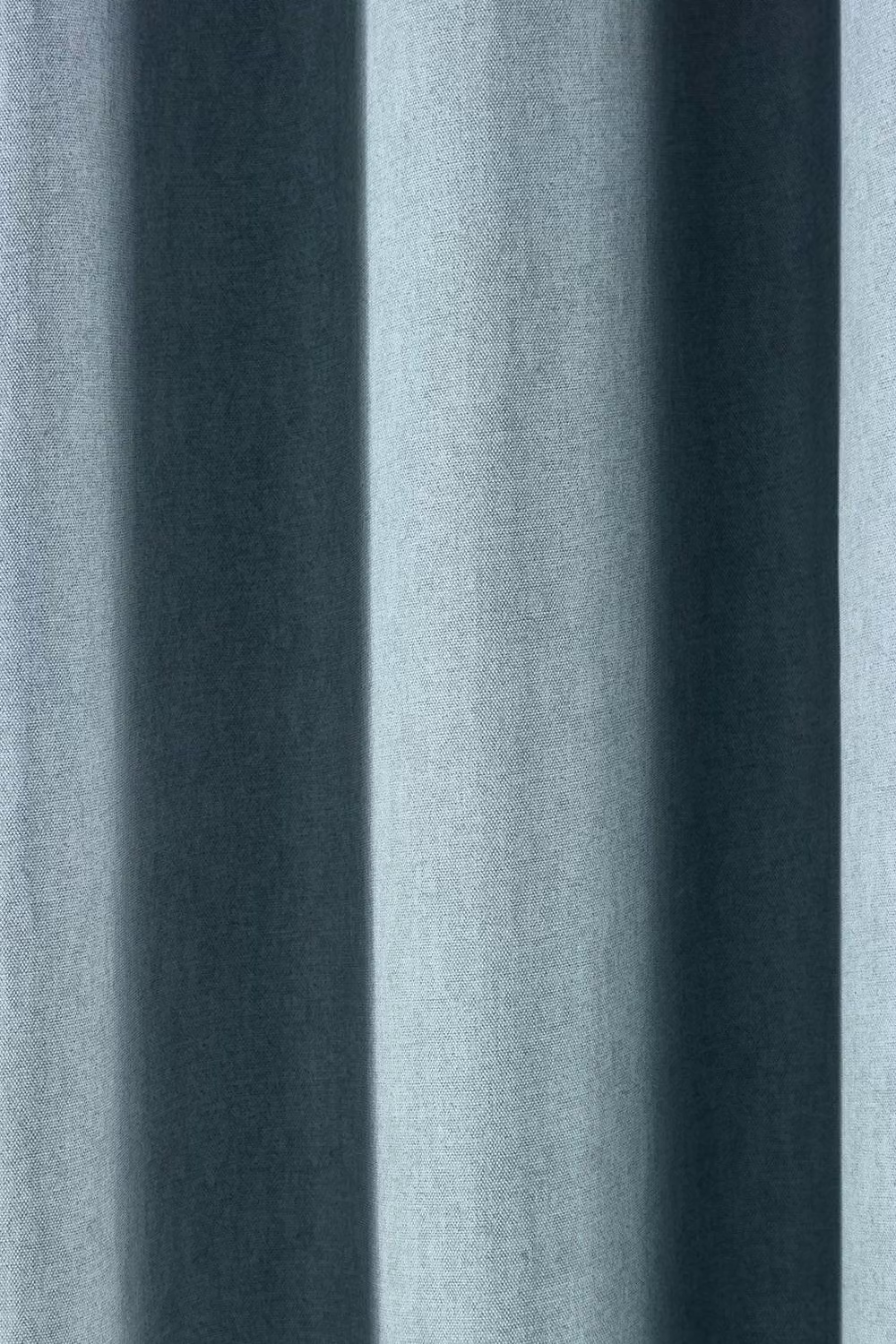 Fusion Sorbonne 100% Cotton Light Filtering Plain Dyed Eyelet Curtains in Duck Egg Blue, Width: 117 cm, Drop: 229 cm – 2