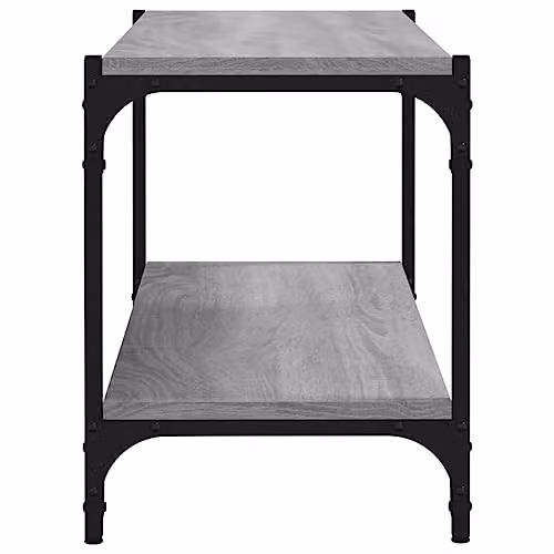 vidaXL Industrial TV Cabinet in Grey Sonoma, W: 80 cm, D: 33 cm, H: 41 cm – 3