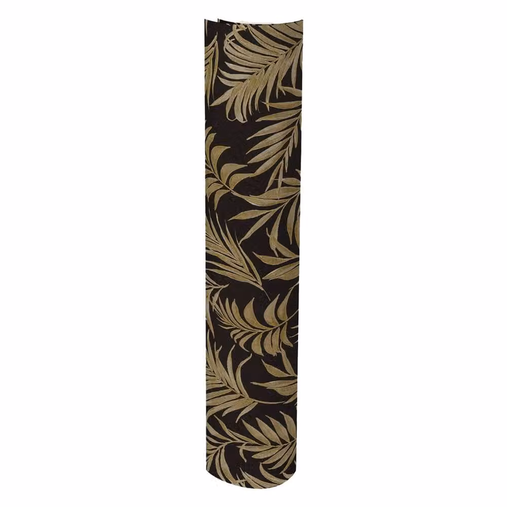 A.S. Création Botanical Floral Textured Wallpaper in Black – 4