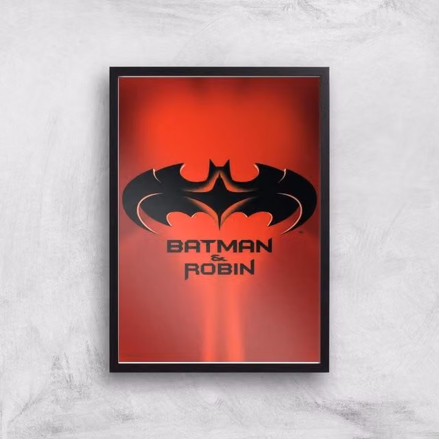 Batman Multicolour Abstract Illustration Paper Poster