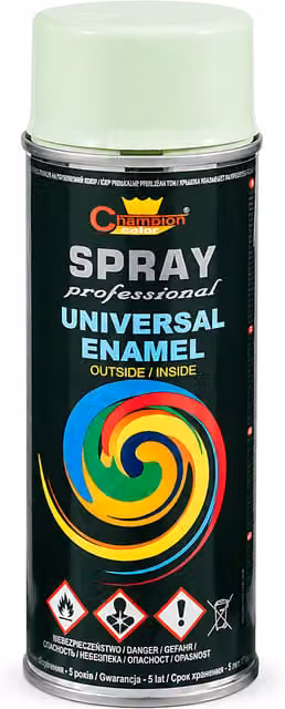 Sola High Gloss Universal Multi-Surface Spray Paint, RAL 6019 Pastel Green, 400ml