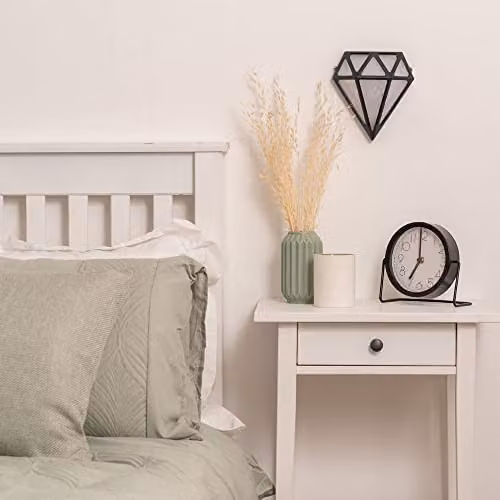 MiniSun ValueLights Modern Black Metal LED Wall Light Fitting IP65 for Indoor and Outdoor Use – 5