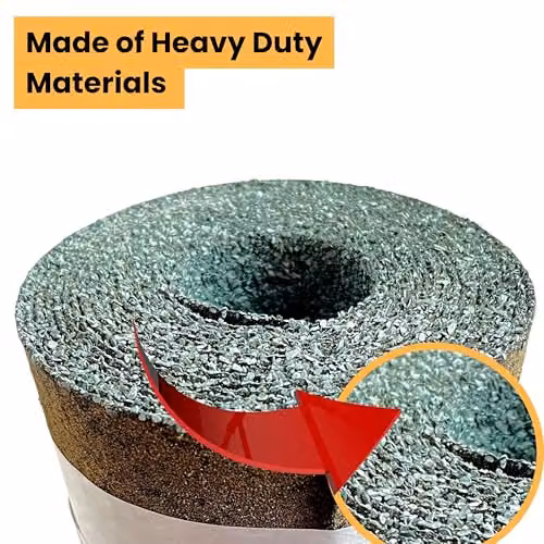 Novecrafto Heavy-Duty Mineral Shed Roofing Felt, Standard Grade, Green, 2 Rolls, W/D/H: 5 x 1 m per roll – 10