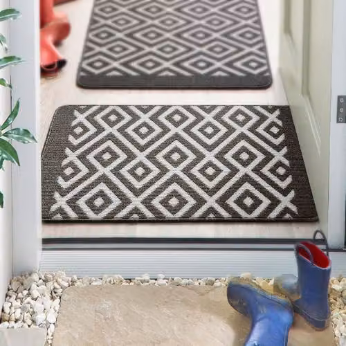 My Mat Stain Resistant Cosy Charcoal Doormat, Grey, W: 50 cm, D: 75 cm – 2