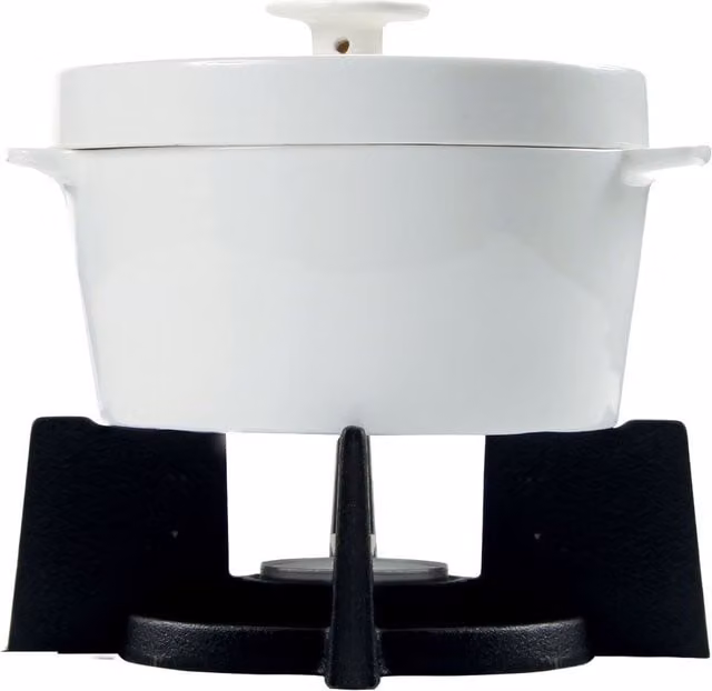 BOSKA White Porcelain Round Cocotte Baking Dish, 500ml