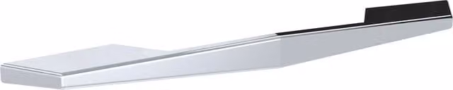 Balterley Angular D Shape Kitchen and Bathroom Cabinet Handle, Chrome Silver, W/D/H: 180 x 30 x 14 mm, 160 mm Centres