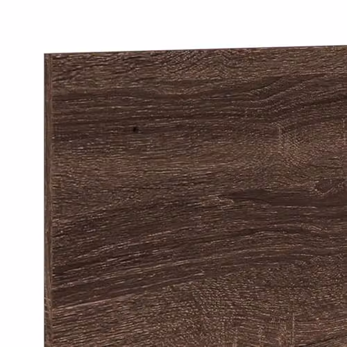 vidaXL Wall Mounted Cabinet in Brown Oak, W/D/H: 70 x 16.5 x 30 cm – 4
