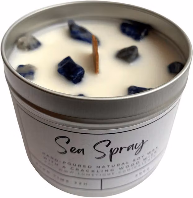 VIE White Sea Spray Aluminium Tin Tabletop Candle