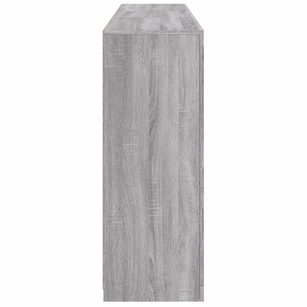 Berkfield Home Modern Grey Sonoma Sideboard with Integrated LED Lights W/D/H: 162 x 37 x 100 cm – 5