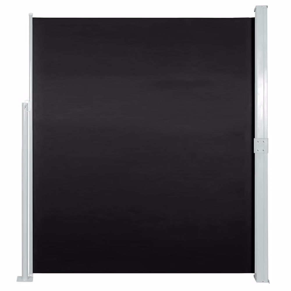 Berkfield Home Patio Retractable Side Awning in Black, W/H: 300 x 170 cm – 2