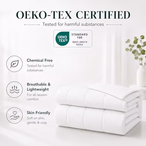 Pamposh Grey Super King 10.5 Tog Hollow Fibre Anti-Allergy Duvet Quilt – 8