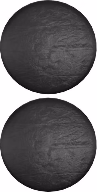 Berkfield Home Island Lounge Covers, 2 Pack, Black, Diameter: 188 cm, Height: 50 cm – 1