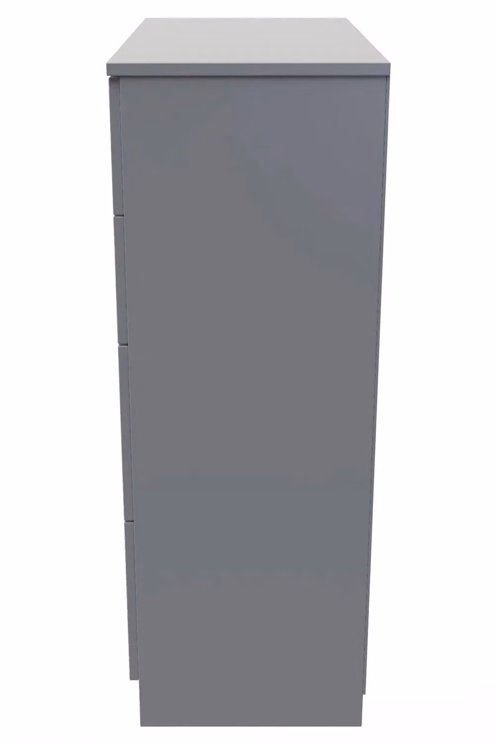 2 U Poole 4 Drawer Deep Chest in Dark Grey Matt Finish – 2