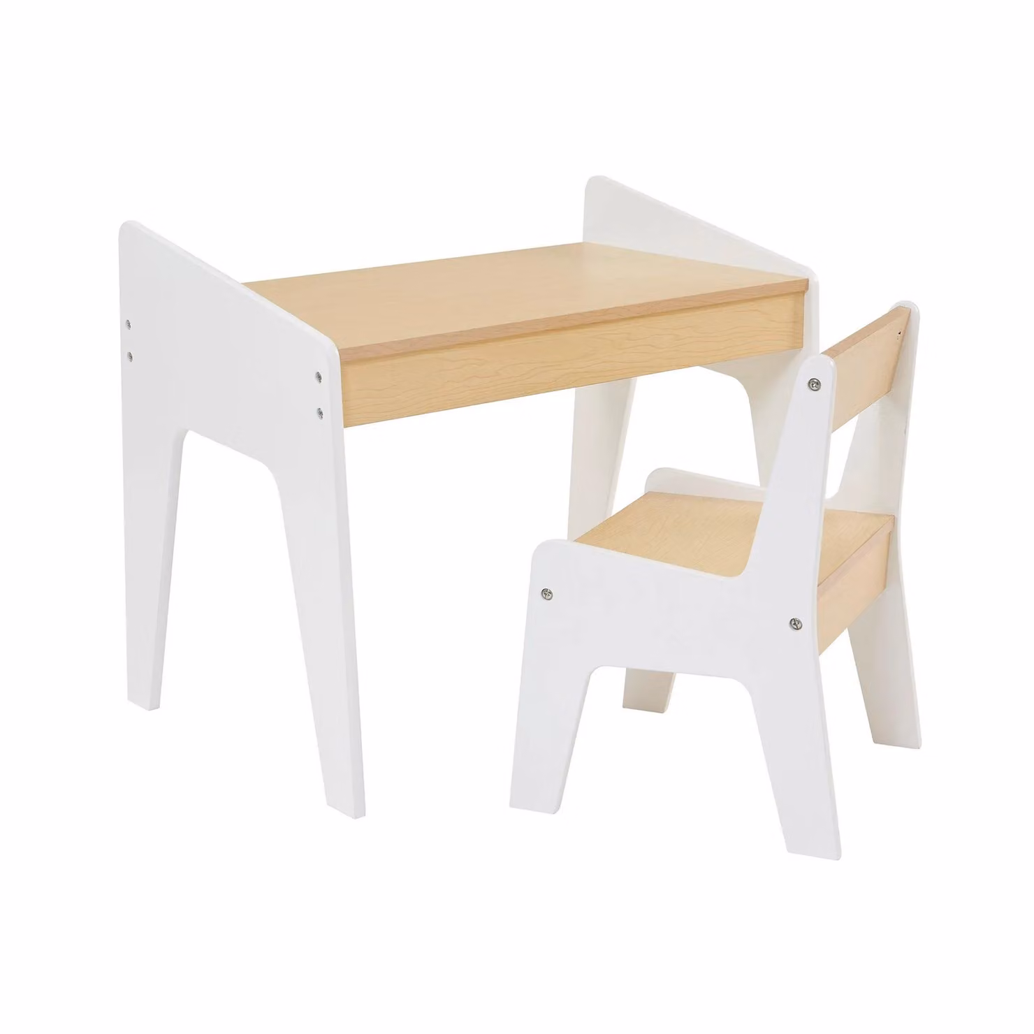 Liberty House Toys White and Pine Desk and Chair Set – 2