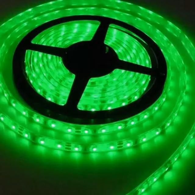 EnerJ Smart 24V COB LED Strip Lights, Green, 10m