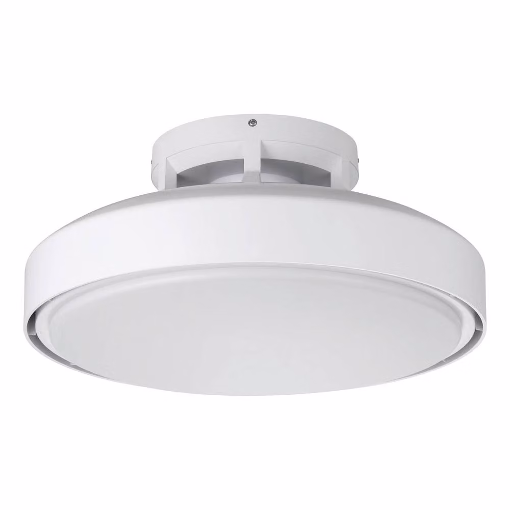 Eglo Morenci White LED Ceiling Fan Light with Remote Control, Dimmable and Tunable White Light, Diameter: 48 cm – 2