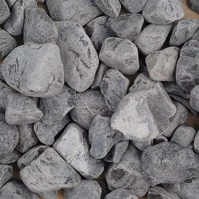 Simpa Black and Grey Cobbles Stone, 20kg Bag