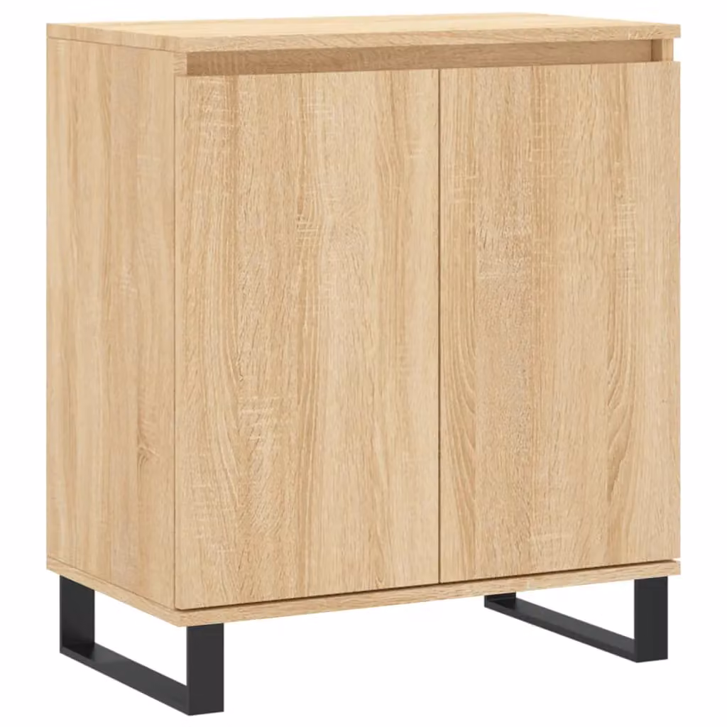 Berkfield Home Sonoma Oak Sideboard in Brown, W/D/H: 60 x 35 x 70 cm – 2