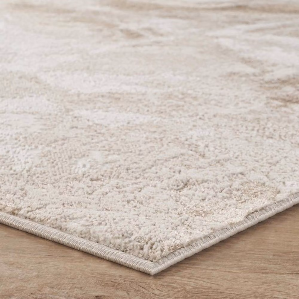 Desire Rugs Elysium Modern Abstract Area Rug in Nebula Light Beige, W: 120 cm, D: 170 cm – 2