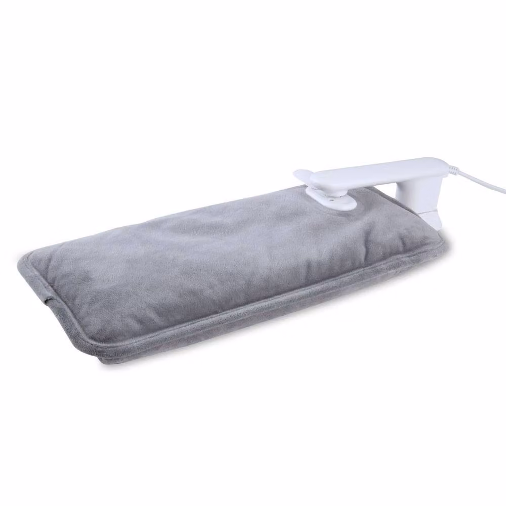 Carmen Grey Fleece Blanket and Hot Water Bottle Bundle for Adults – 4