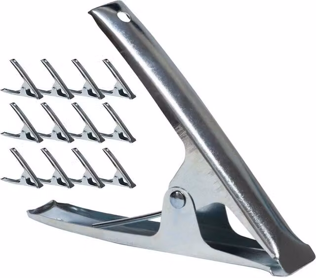Ventryn Heavy Duty Spring Clamps in Silver