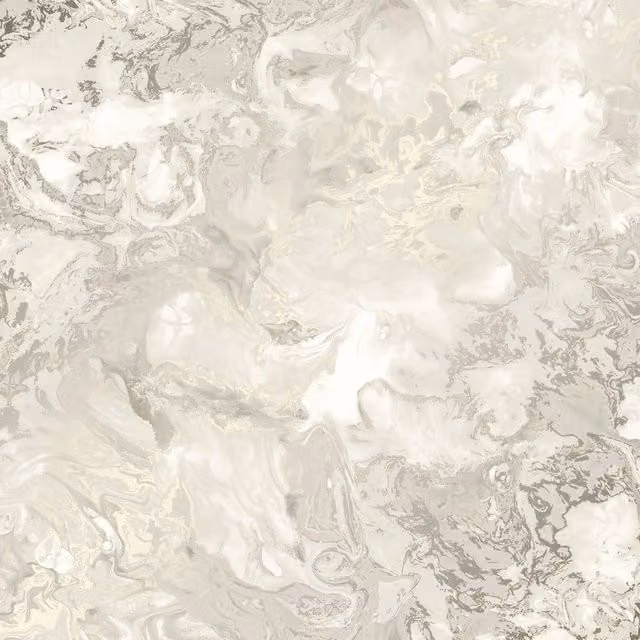 I Love Wallpaper Liquid Marble Abstract Wallpaper in Yellow and Multicolour