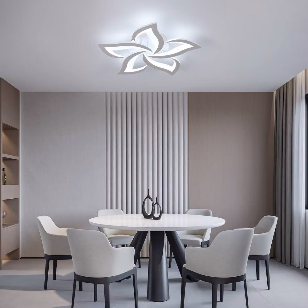 Pheashine White Round Dimmable LED Ceiling Light with Remote Control, 40W, 4200LM, 3000-6000K, Diameter: 60 cm – 2