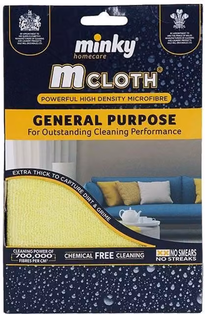 Minky M Cloth General Purpose Multicolour and Yellow – 1
