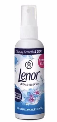Lenor Crease Releaser Spring Awakening Quick Ironing Spray for Clothes, 100ml – 2