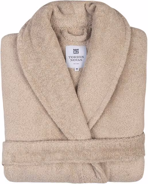 Torres Novas Beige Bathrobe