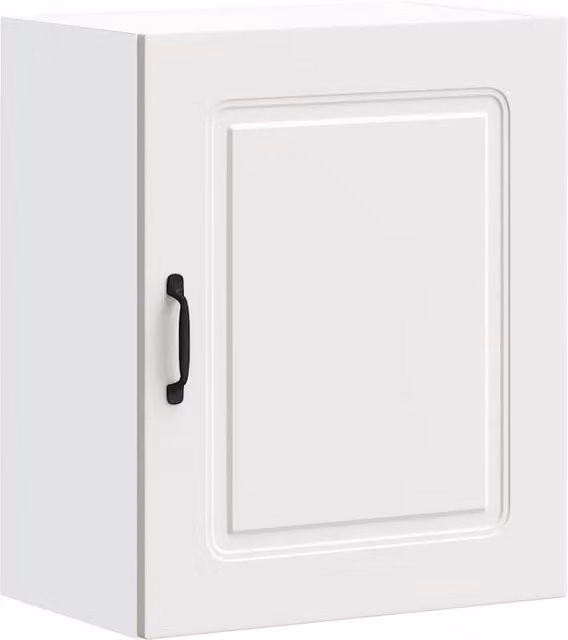 Berkfield Home Kalmar White Wall Mounted Kitchen Cabinet in Matt MDF