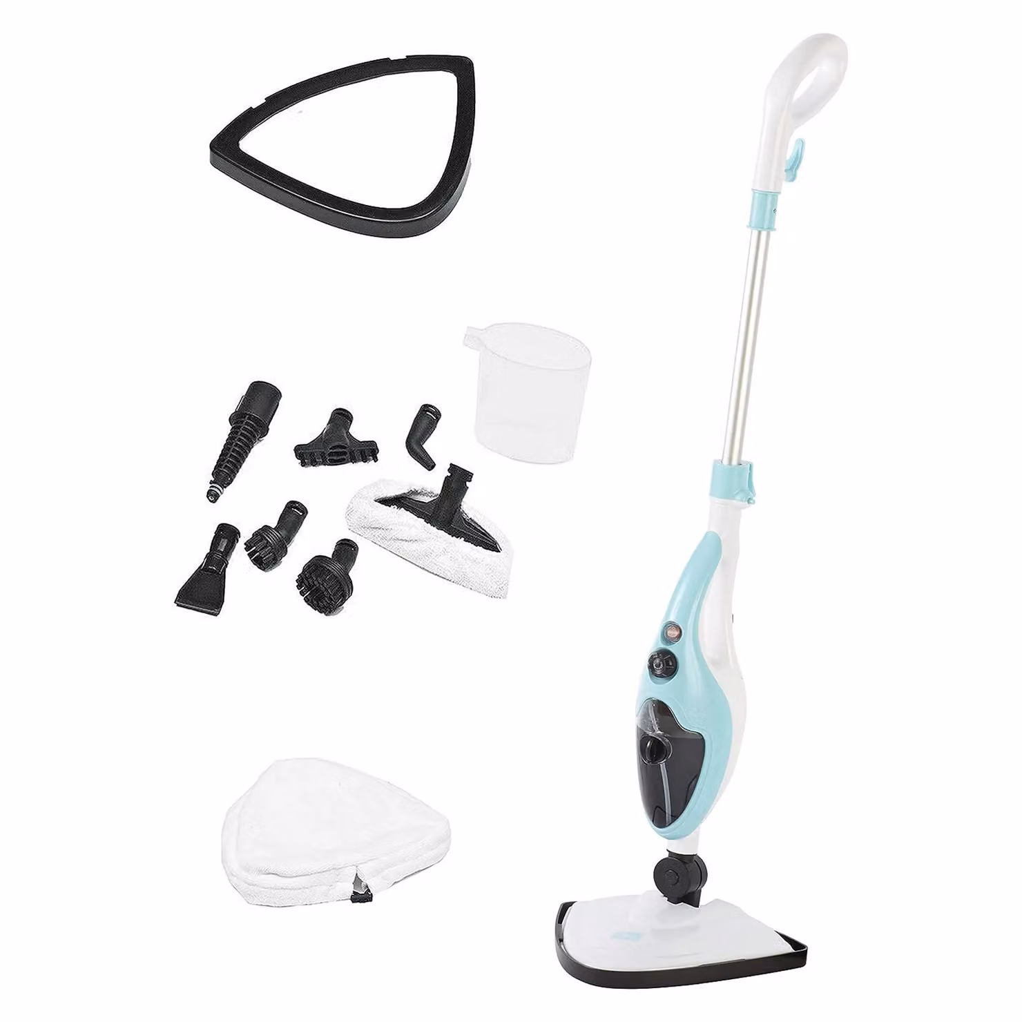 Neo 10 in 1 1500W Hot Steam Mop Cleaner and Hand Steamer in Blue – 2