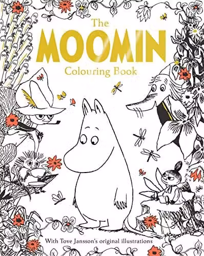 The Moomin Colouring Book 3 by Macmillan, Multicolour, H 28.7 cm x W 22.5 cm