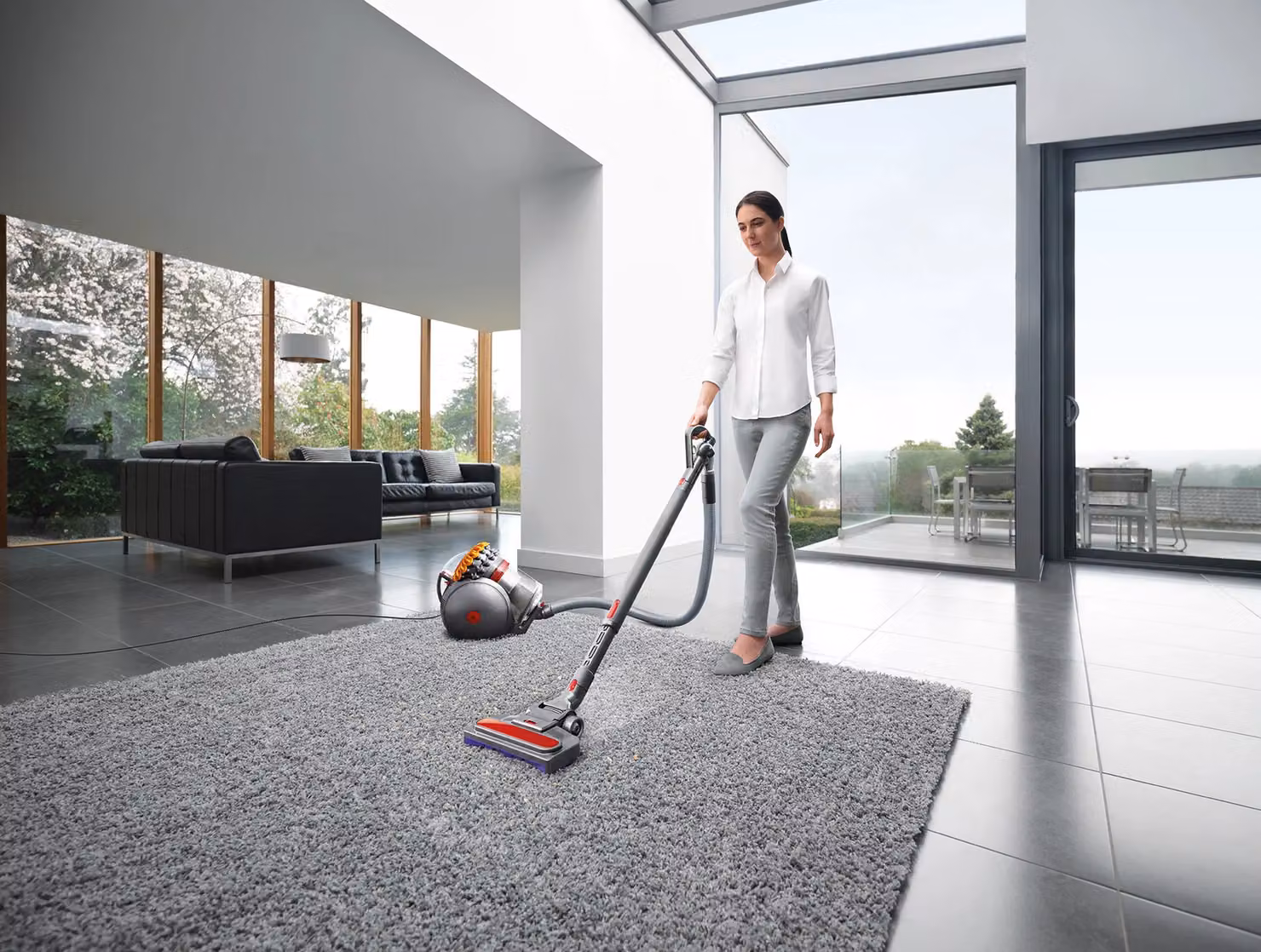 Dyson Cy28 Multifloor 2 Cylinder Bagless Vacuum Cleaner in Dark Grey with Anti-Tangle Roller for Pet Hair – 5