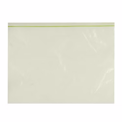 MasterClass Pack of 20 Transparent Resealable and Reusable Plastic Food Bags with Zip Seal
