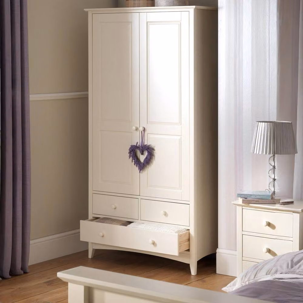 Cheshire Premium Luma Combination Wardrobe in Soft White – 2