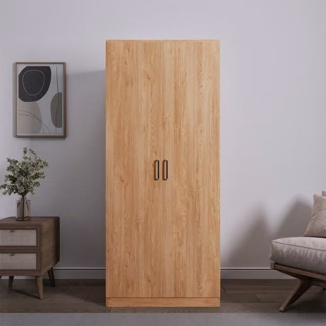 Seconique Dakota 2 Door Wardrobe in Oak Effect Brown