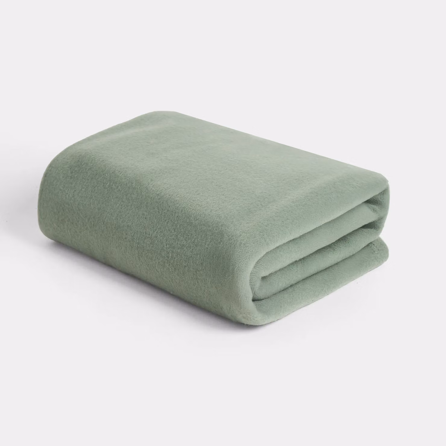 OHS Ultra Soft Polar Fleece Throw Blanket in Green, W/D/H: 120 x 150 cm – 3