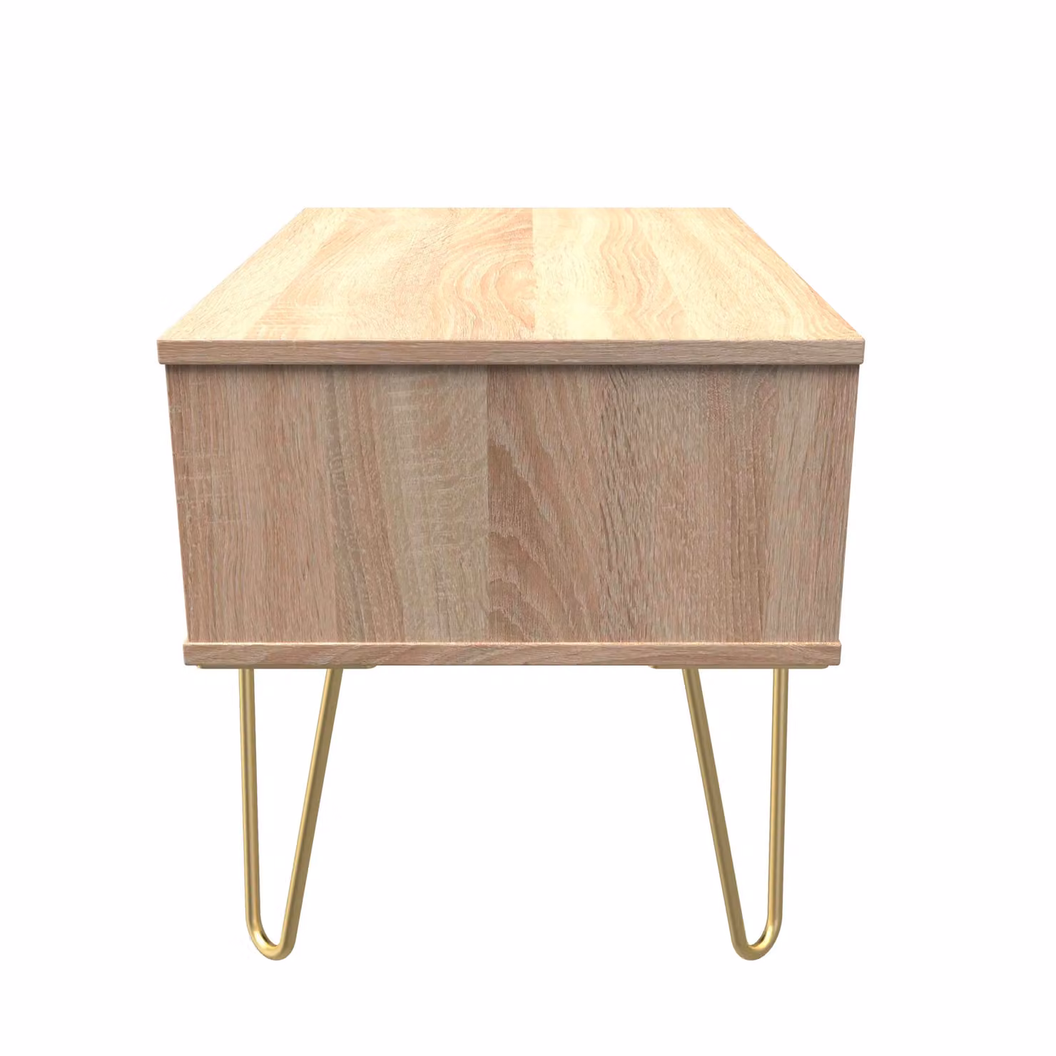 2 U Bexley Ready Assembled 1 Drawer Wide Side Table in Light Oak – 2