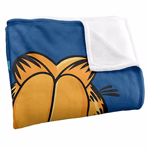 LOGOVISION White Fluffy Fleece Throw Blanket, W/D/H: 152 x 127 cm – 2