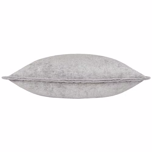 Evans Lichfield Buxton Grey Chenille Reversible Square Cushion, W/D/H: 50 x 50 x 50 cm – 2
