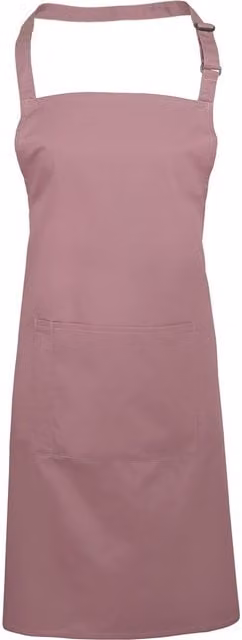 Premier Women's Bip Apron with Pocket in Pink