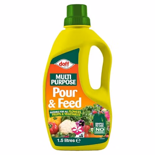 Doff Multi Purpose Pour and Feed Plant Tonic, 1.5 l, Yellow – 2