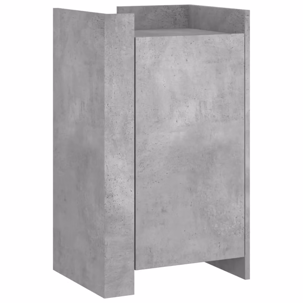 Berkfield Home Modern Sideboard in Grey Matt MDF, W/D/H: 45 x 35 x 75 cm – 2