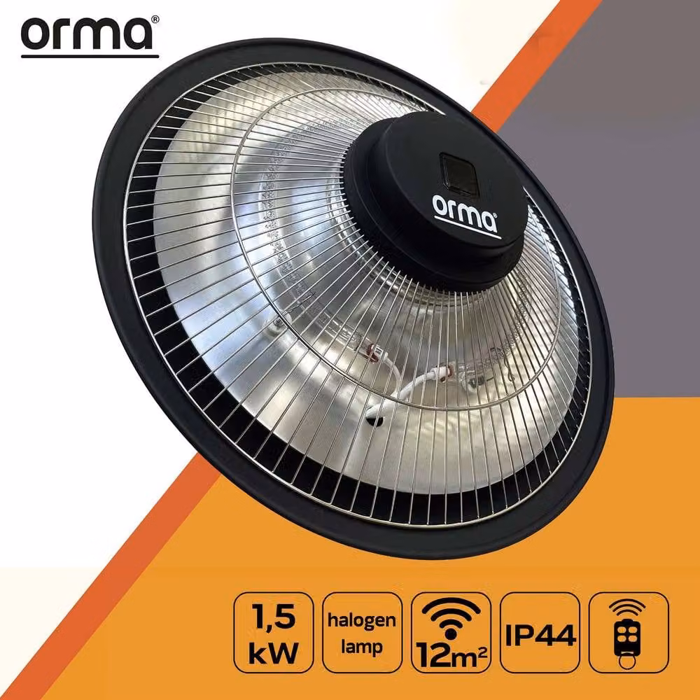 VFM e-Store Deluxe Ceiling Mounted Infrared Heater in Black – 2